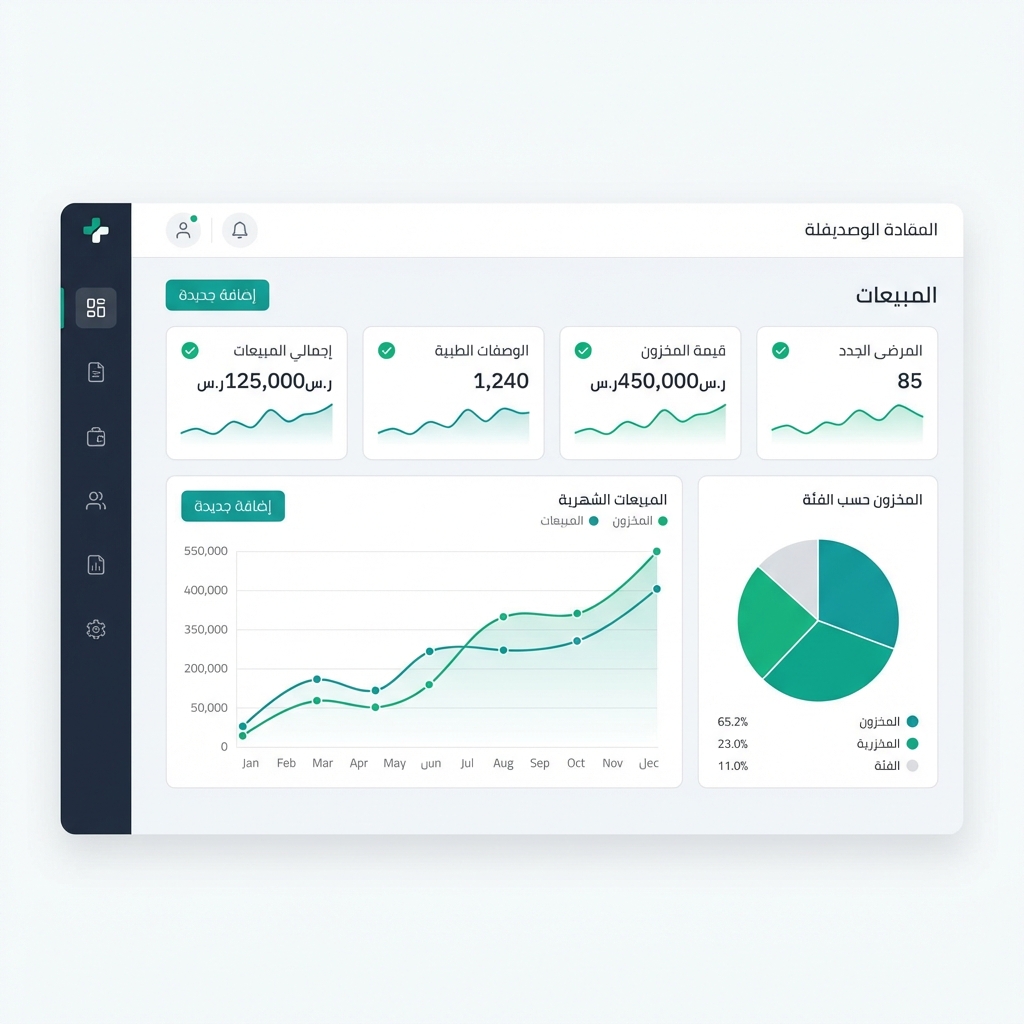 لوحة تحكم مخزونك