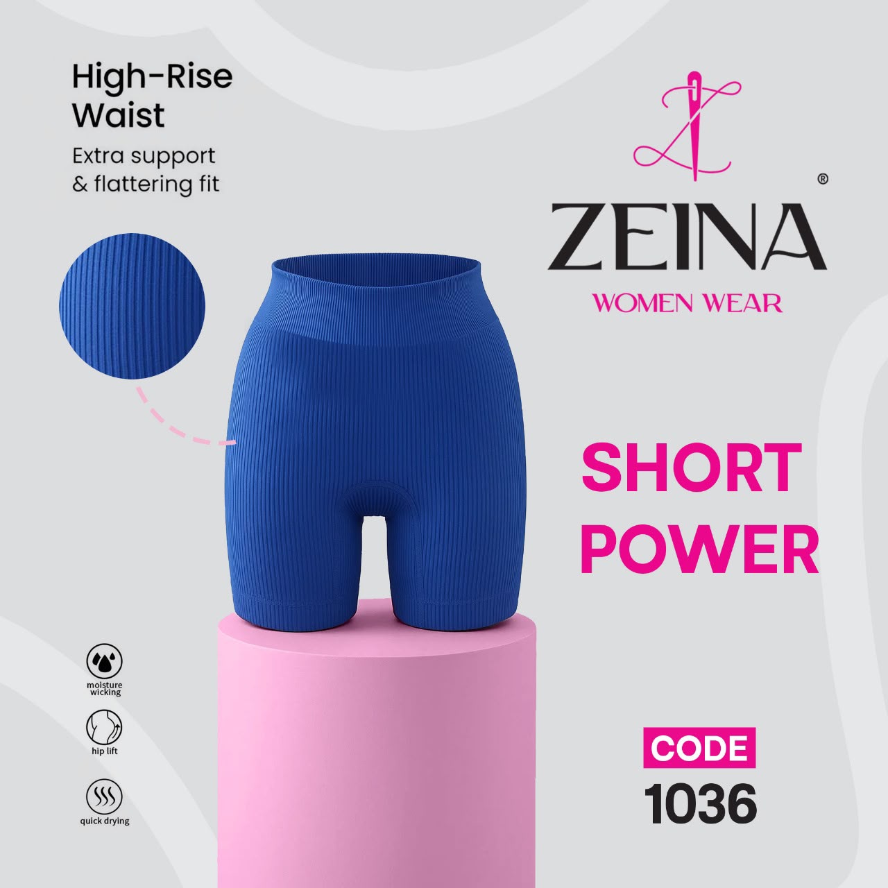 Power High-Rise Shorts